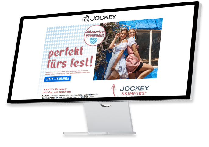 Mit HAPPY Marketing Solutions hat Jockey eine Oktoberfest-Kampagne gestartet